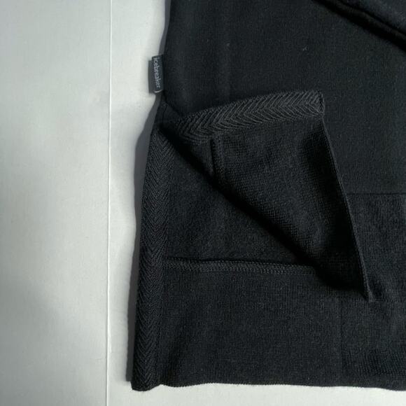 Icebreaker womens Dalston Merino Crewneck Sweatshirt size Small Black New - Picture 10 of 12